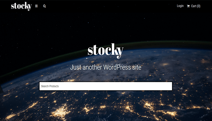 كيفية بيع الصور عبر الانترنت باستخدام ووردبريس 2 قالب Stocky