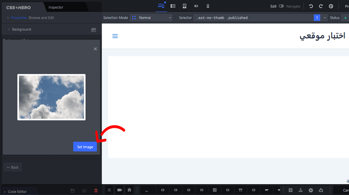 كيفية إضافة صورة خلفية في ووردبريس (6 طرق سهلة) 24 قم بتطبيق الصورة وحفظها