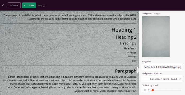 كيفية إضافة صورة خلفية في ووردبريس (6 طرق سهلة) 21 قم بتغيير موضع الصورة وإعدادات التعتيم