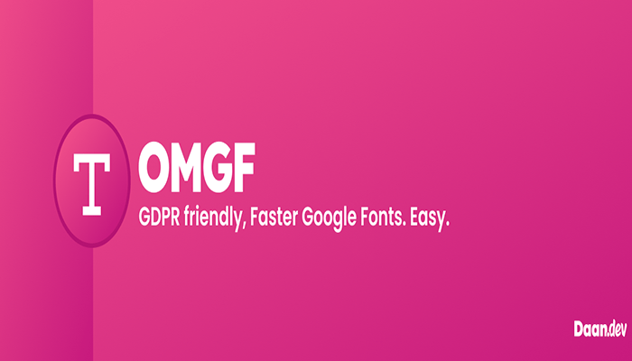 أفضل 15+ اضافات تايبوجرافي ووردبريس لتحسين تصميمك 11 OMGF